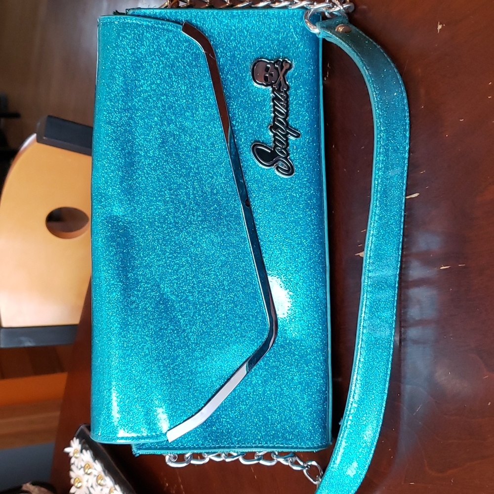 Metallic purse